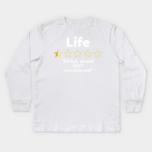 Life Review, Half a Star, Awful Kids Long Sleeve T-Shirt